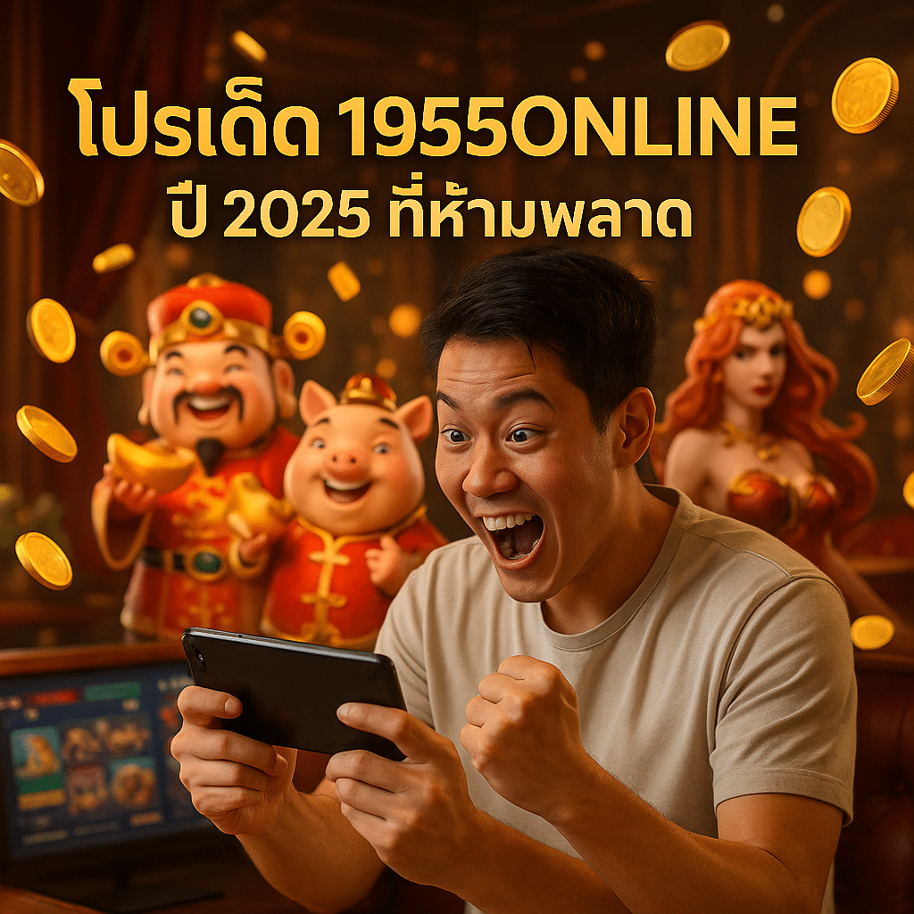 โปรเด็ด 1955ONLINE ปี 2025 ที่ห้ามพลาด