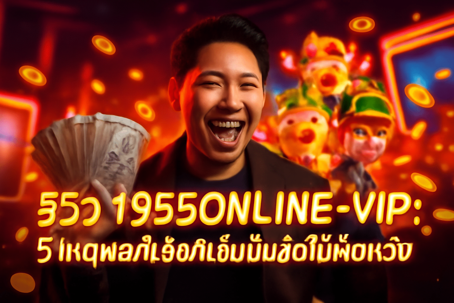 รีวิว 1955ONLINE‑VIP: 5 เหตุผลที่เลือกเว็บนี้แล้วไม่ผิดหวัง