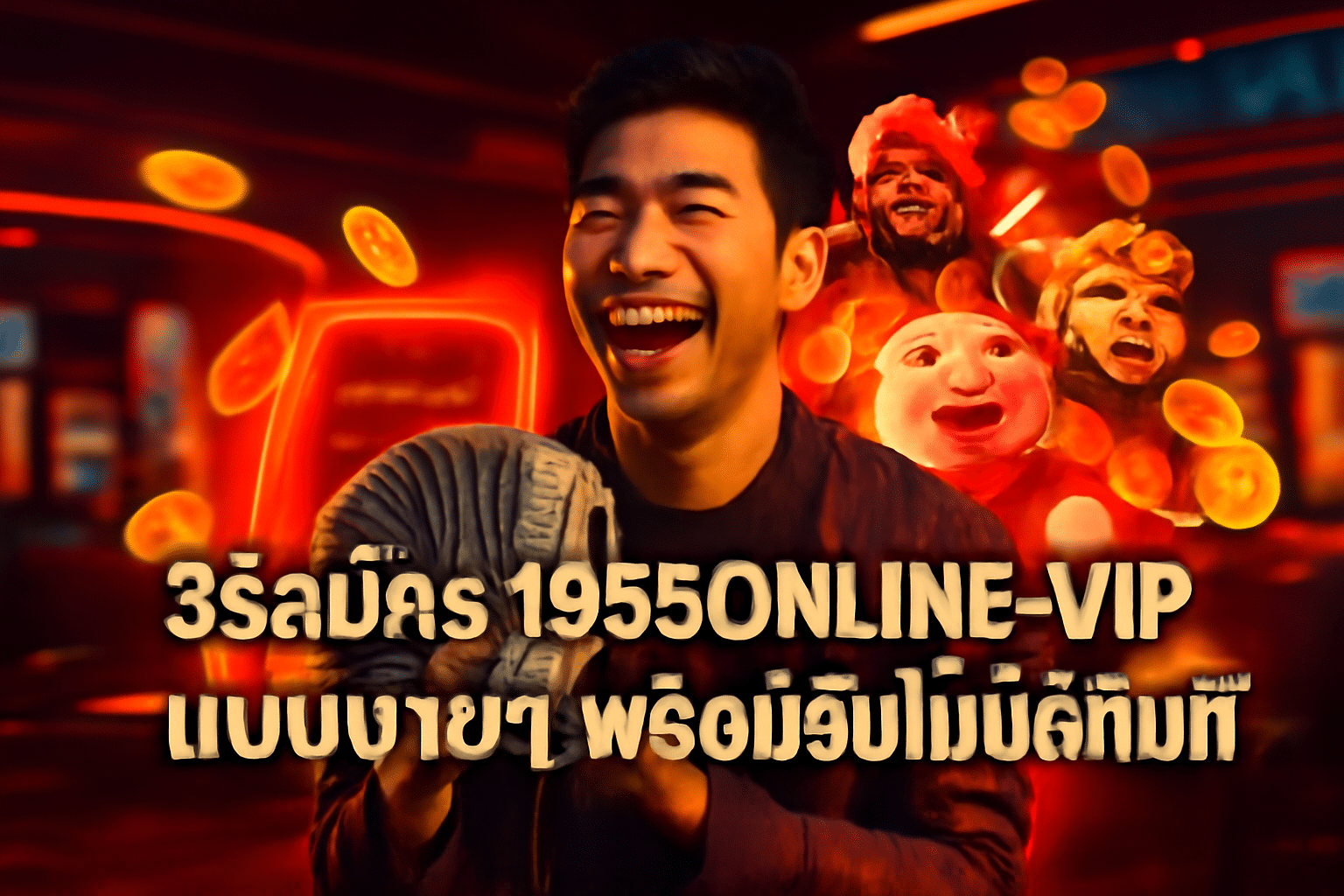 วิธีสมัคร 1955ONLINE‑VIP แบบง่ายๆ พร้อมรับโบนัสทันที